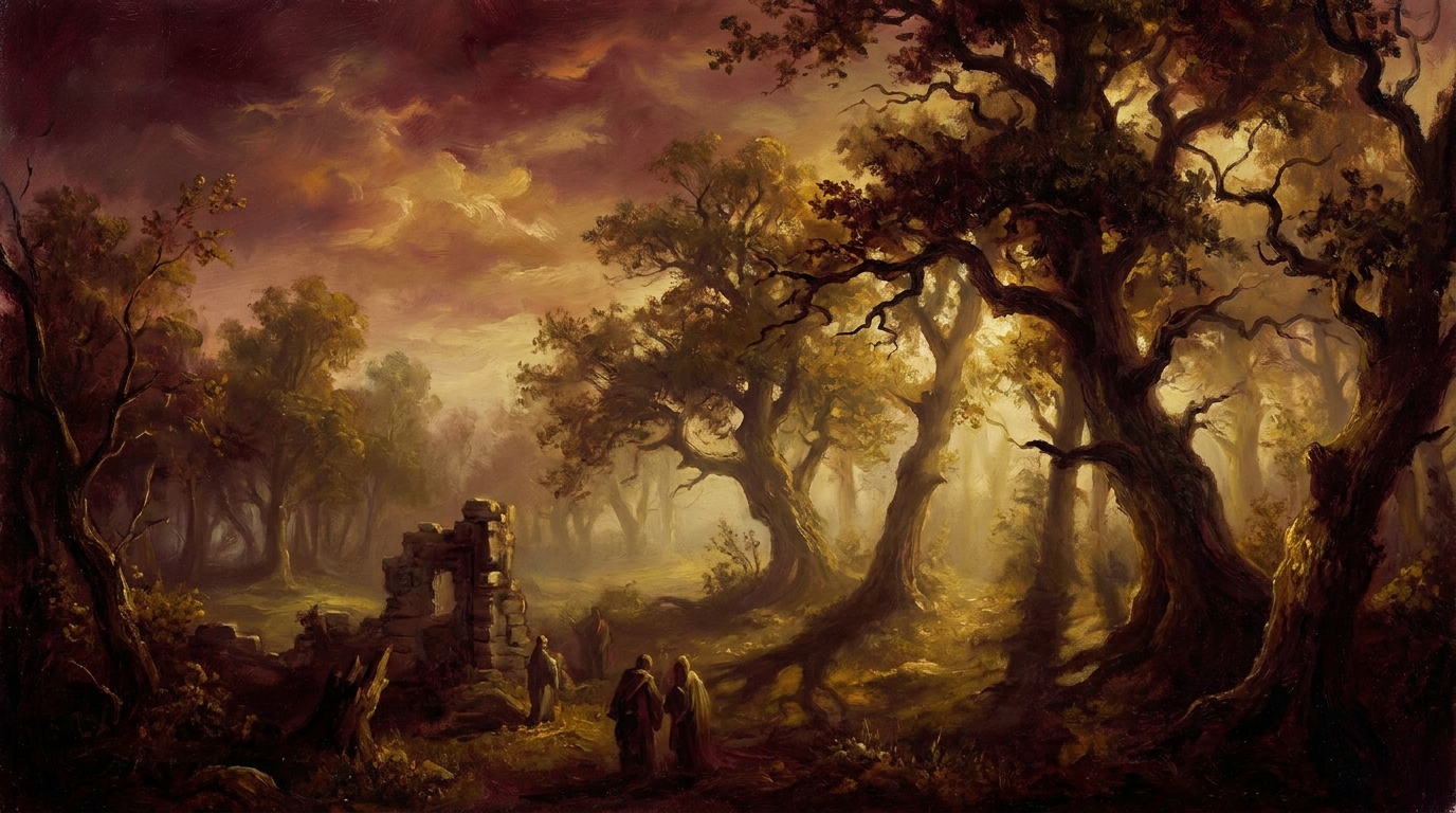 Ambientações e cenários criados com IA